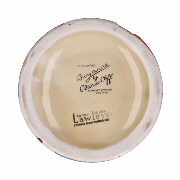 Clarice Cliff Limberlost Large Beehive Honey Pot