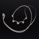 9ct White Gold and Diamond Necklace