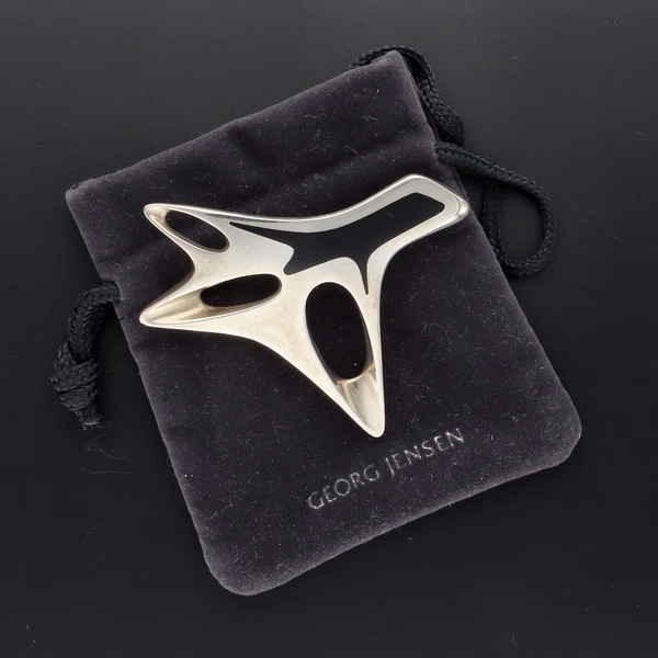 Georg Jensen Silver Brooch