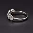 18ct White Gold & Diamond Ring