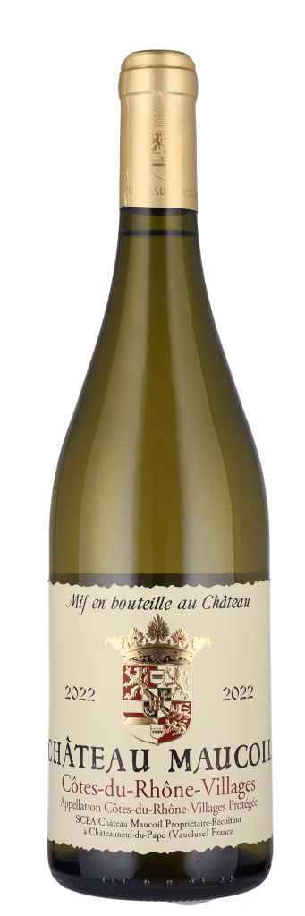 CÔTES DU RHÔNE VILLAGES BLANC, ØKO Château Maucoil