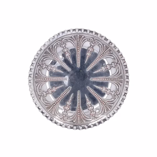 Victorian Silver Decorative Pin Tray