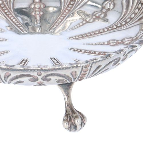 Victorian Silver Decorative Pin Tray image-4