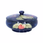 Moorcroft Squat Shaped Jar with Cover