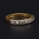 18ct Gold Brilliant-Cut Diamond Ring