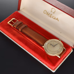 Omega Gold Filled Bumper Automatic Watch