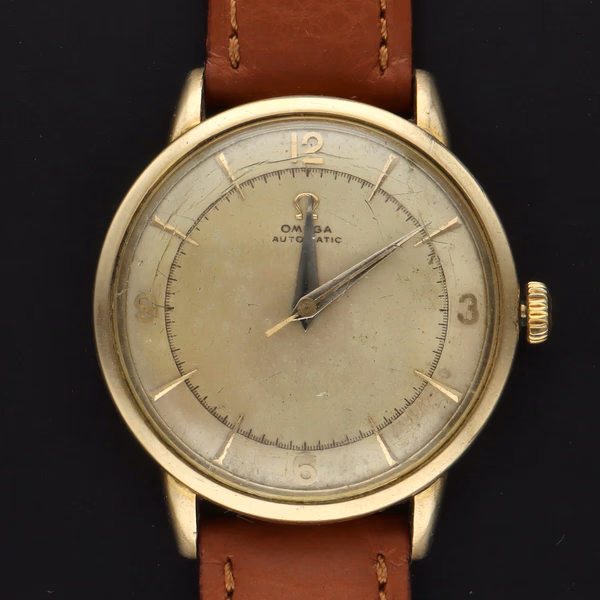 Omega Gold Filled Bumper Automatic Watch