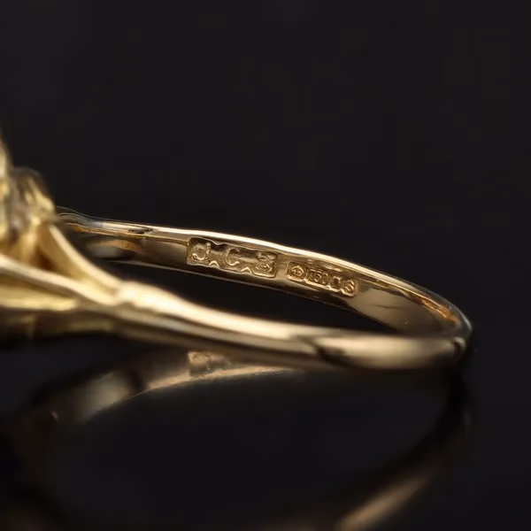 18ct Gold Diamond Cluster Ring