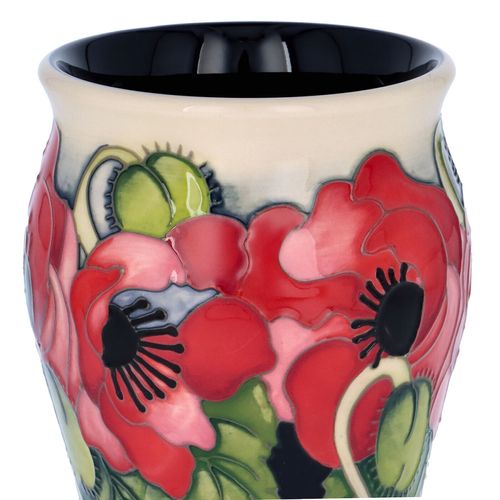 Limited Edition Moorcroft Yeats Poppy Vase image-3
