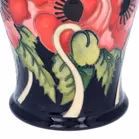 Limited Edition Moorcroft Yeats Poppy Vase