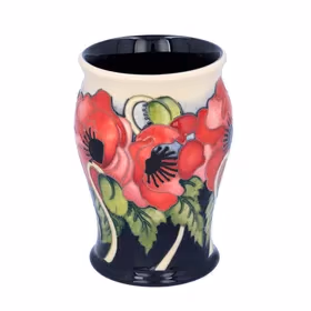 Limited Edition Moorcroft Yeats Poppy Vase