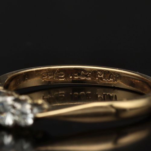 18k Gold Diamond Ring image-4