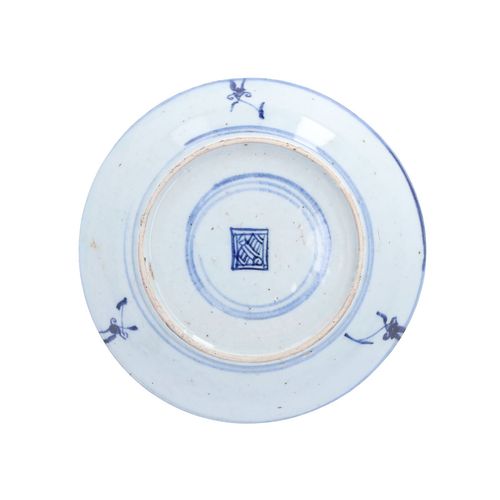 Kangxi Porcelain Blue and White Saucer Plate image-4