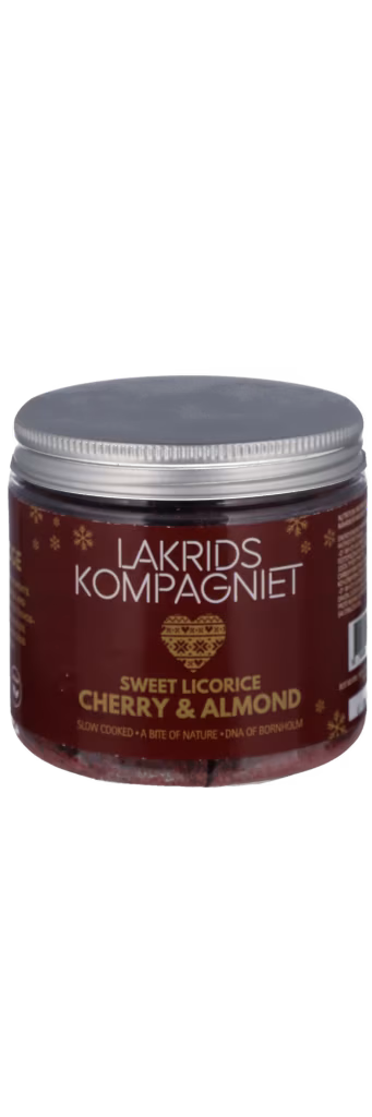 120 JULELAKRIDS MANDEL OG KIRSEBÆR LakridsKompagniet