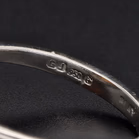 Platinum Opal & Diamond Ring
