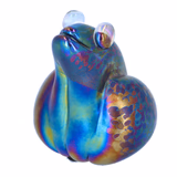 John Ditchfield Glassform Iridescent Frog Sculpture