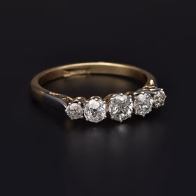 Antique Five Stone Diamond Ring