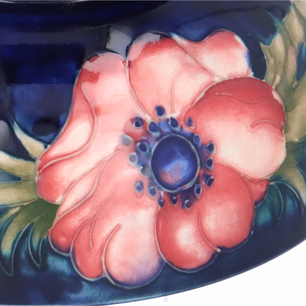 Moorcroft Signed 1945 Anemone Bowl