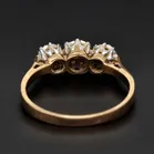 9ct Gold Brilliant Cut Diamond Ring