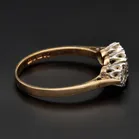 9ct Gold Brilliant Cut Diamond Ring