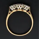 9ct Gold Brilliant Cut Diamond Ring