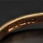 9ct Gold Brilliant Cut Diamond Ring