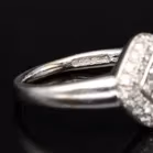 18k White Gold Diamond Ring