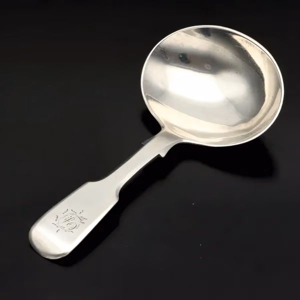George IV Period Silver Caddy Spoon