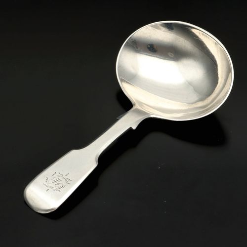 George IV Period Silver Caddy Spoon image-2