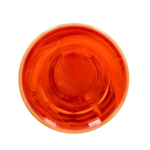 Davidson Orange Cloud Glass Tower Vase image-3