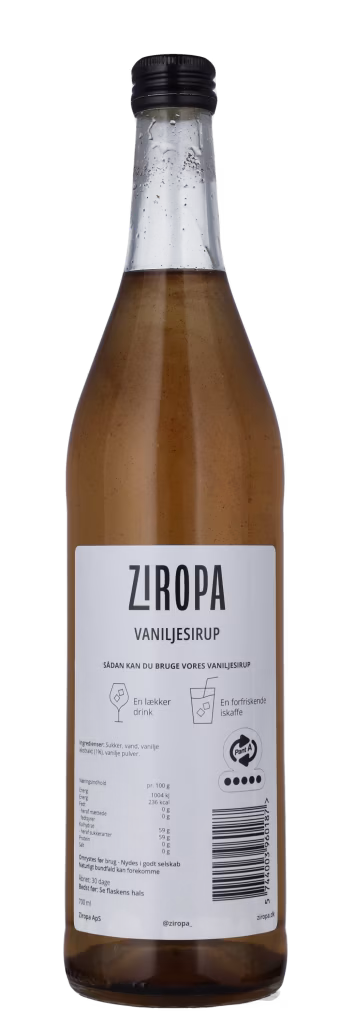 VANILJESIRUP Ziropa
