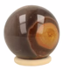 Polychroomjaspis bol 60 mm - 360° presentation