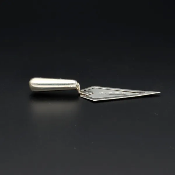 Edwardian Silver Trowel Bookmark
