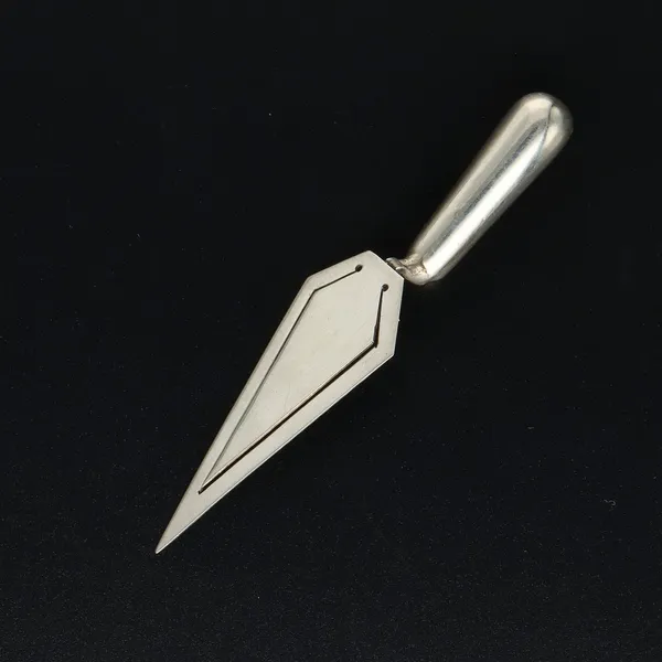 Edwardian Silver Trowel Bookmark