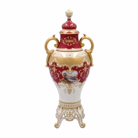 Coalport Pierced Vase