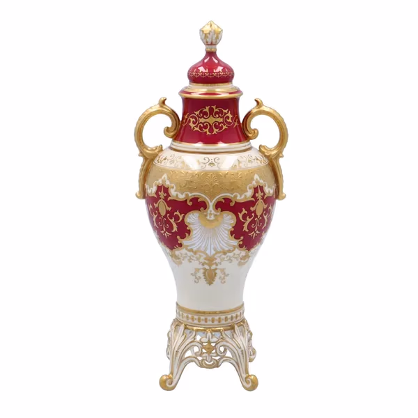Coalport Pierced Vase