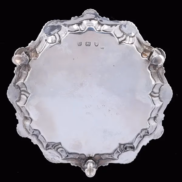 George III Silver Waiter by Richard Rugg