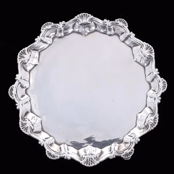 George III Silver Waiter by Richard Rugg