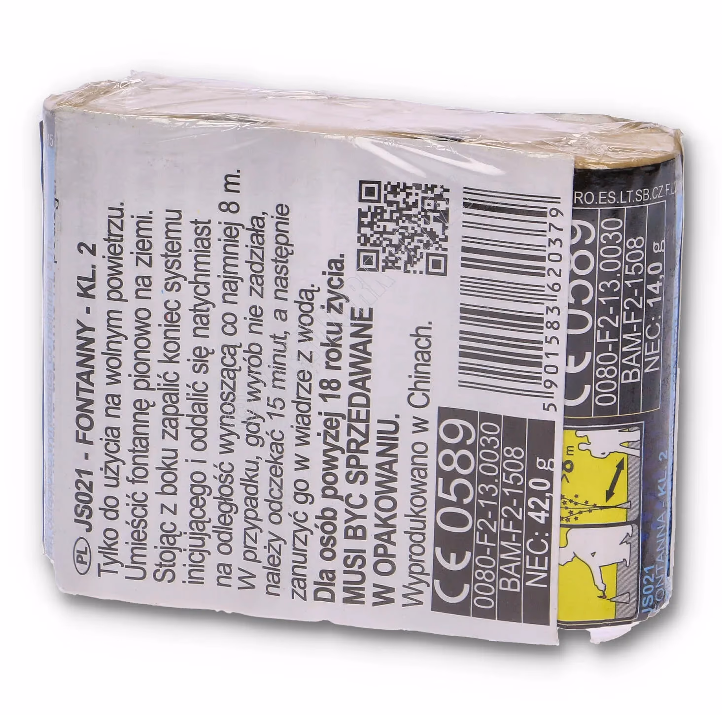 White Strobes JS021 by Pack Of 3 Firework Crazy