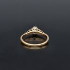 18K Gold 30PTS Diamond Solitaire Ring