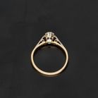 18K Gold 30PTS Diamond Solitaire Ring