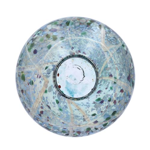 Norman Stuart Clark Iridescent Art Glass Bowl image-6