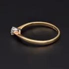 18ct Yellow Gold 1/4 Carat Solitaire Diamond Ring