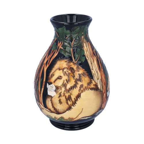 Boxed Moorcroft Savannah Shade Vase image-2