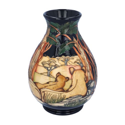 Boxed Moorcroft Savannah Shade Vase image-3
