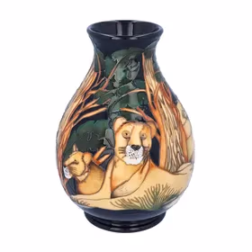 Boxed Moorcroft Savannah Shade Vase