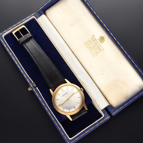 9ct Gold Garrard Presentation Watch