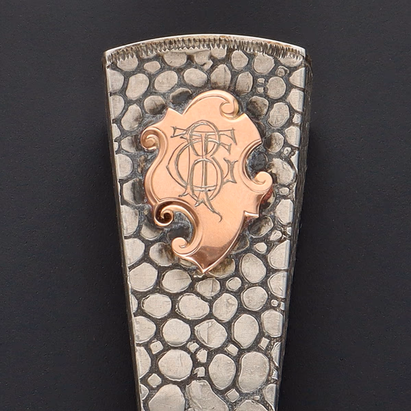 French Silver and Gold Desk Seal