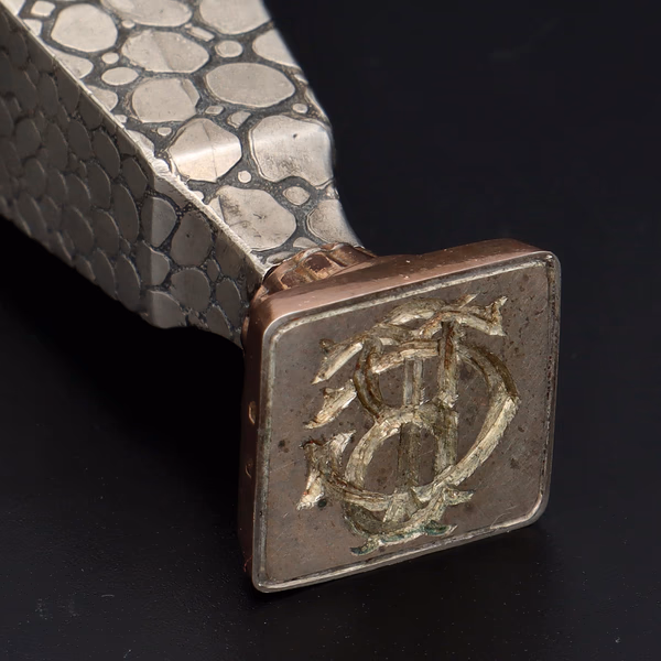 French Silver and Gold Desk Seal