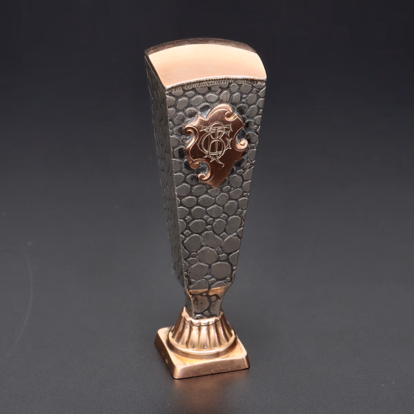 French Silver and Gold Desk Seal
